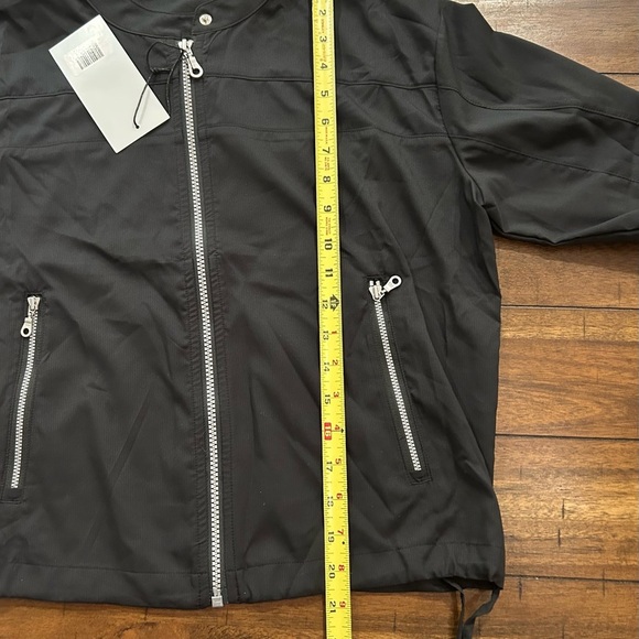 Girlfriend Collective Black Vista Moto Jacket Size Small NEW With Tags - Picture 8 of 16